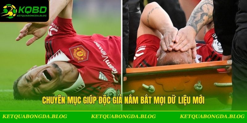 Chuyên mục giúp độc giả nắm bắt mọi dữ liệu mới