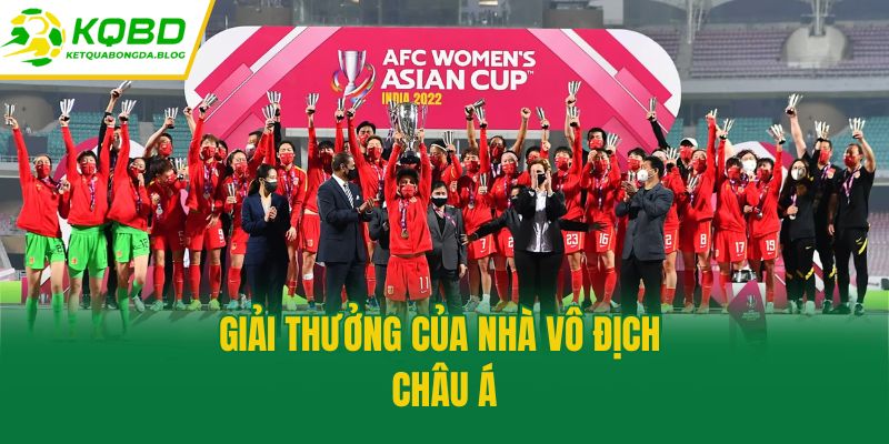 Giải thưởng của nhà Vô địch Châu Á