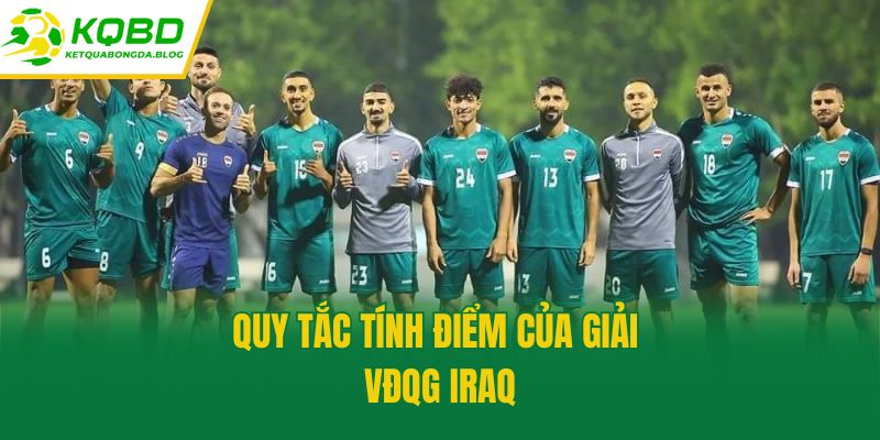 Quy tắc tính điểm của giải VĐQG Iraq